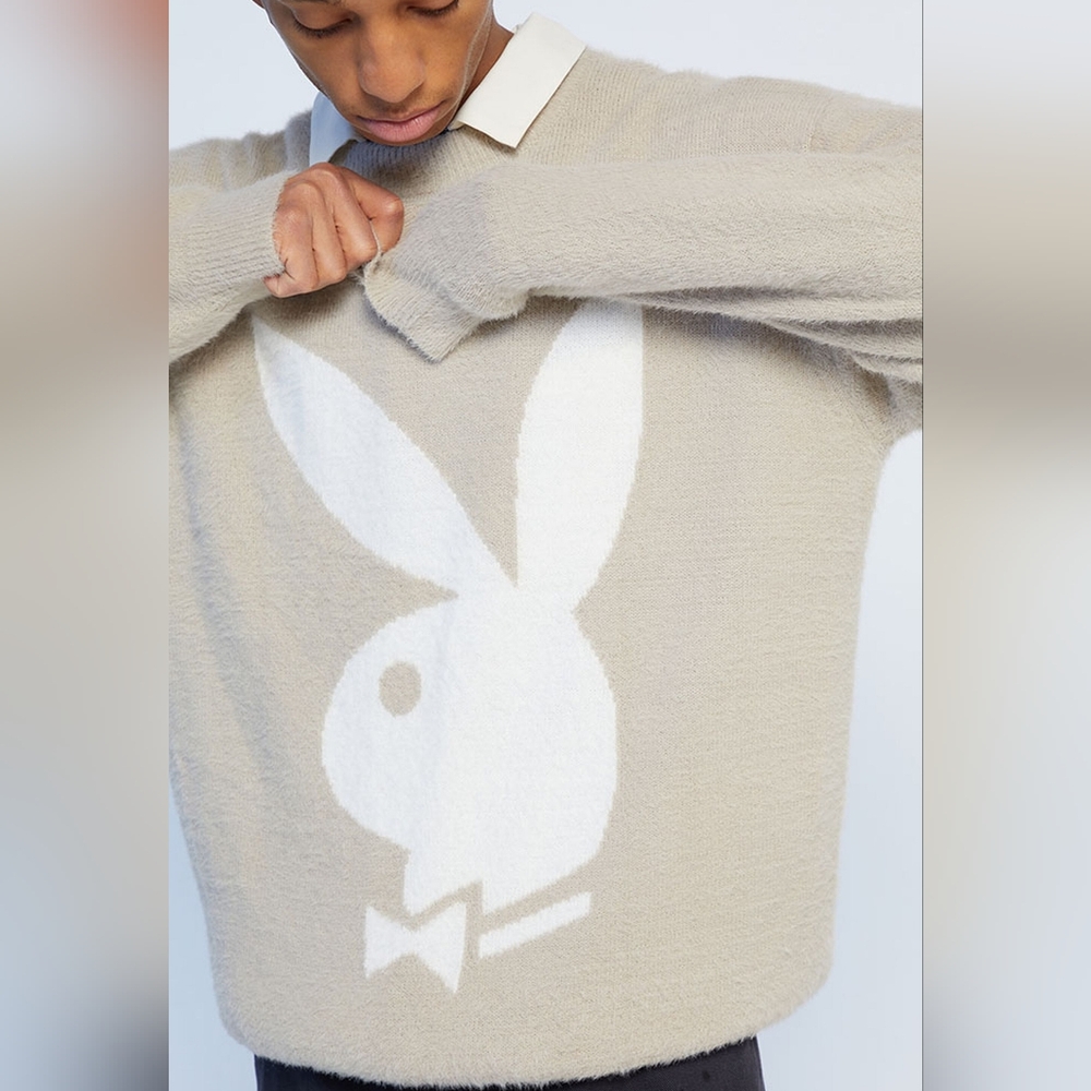 Playboy Declaration Knit Sweater By PacSun
